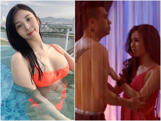 Hậu trường cảnh phim của Thanh Bi với hai diễn viên đào hoa nhất màn ảnh Việt