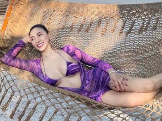 Làm đẹp - Chân dài giàu nhất làng mẫu Việt: Tuổi băm vẫn đẹp nhờ chơi golf