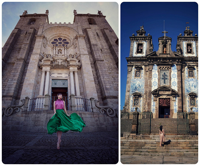 Vietnamese tourists forget "heart"  in the beautiful port city of Porto - 11