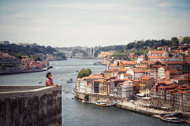 Vietnamese tourists forget "heart"  in the beautiful port city of Porto - 6
