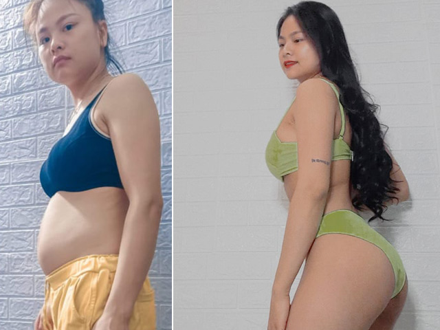 Bạn trẻ - Cuộc sống - Bị chê “dáng quả táo cắm que”, cô gái “lột xác” ngoạn mục vỏn vẹn 4 tuần