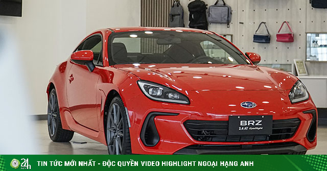 Details of the new generation Subaru BRZ sports car, priced at nearly VND 1.9 billion