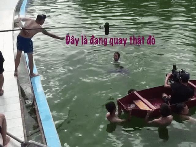 Phim - Mỹ nhân Thanh Hóa hoảng sợ vì cảnh quay dưới nước phim "Lối về miền hoa"