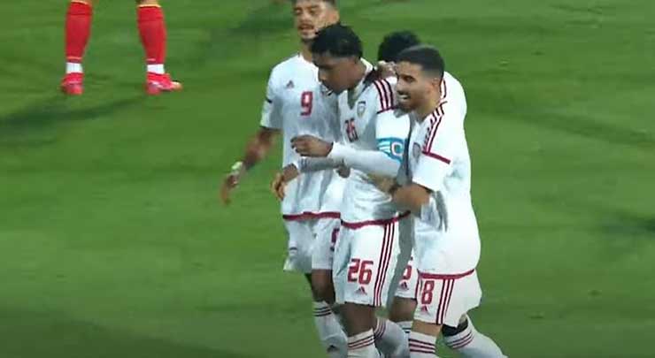 China U23 football video - UAE U23: The turning point from the corner (Dubai Cup) - 1