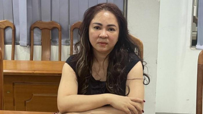 Bà Nguyễn Phương Hằng CEO Đại Nam thời điểm bị khởi tố, bắt giam.