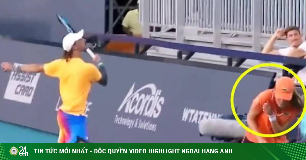 The player is “crazier” than Zverev, Kyrgios: Aiming for a “ball-girl” to shoot the ball