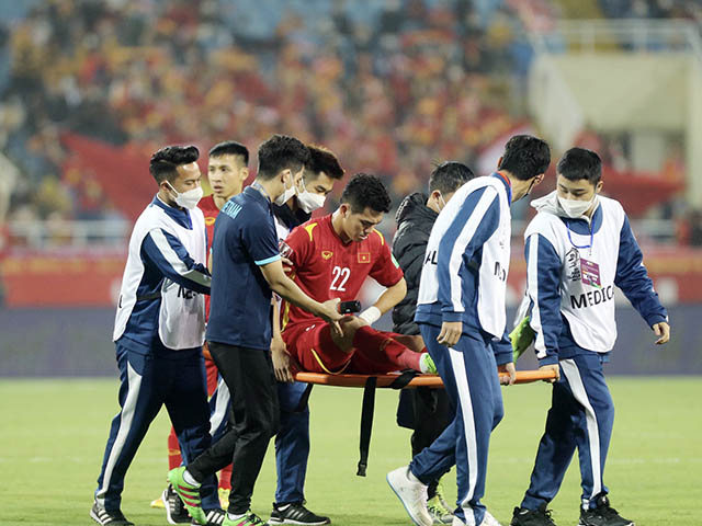 Tiến Linh chấn thương nặng, ĐT Việt Nam chỉ còn 19 cầu thủ đi Nhật Bản