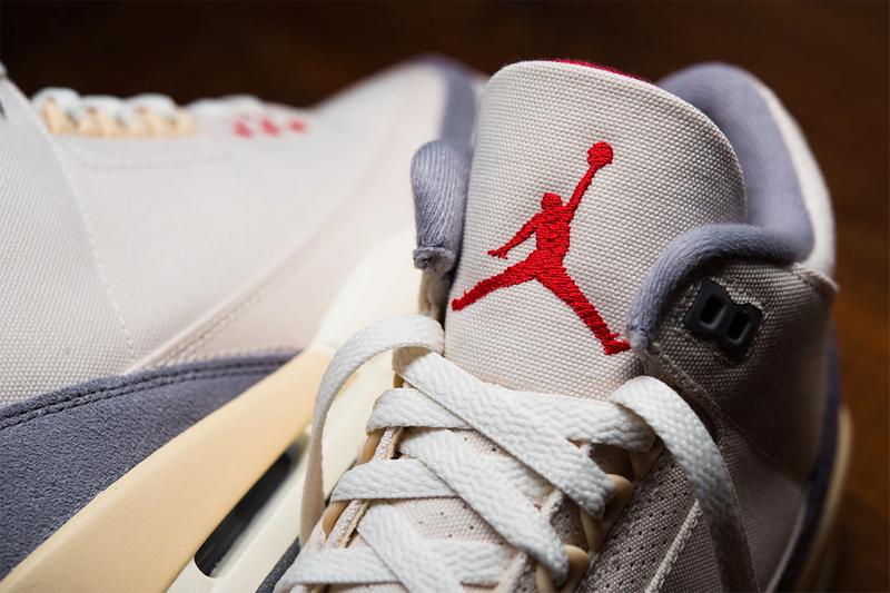 Air Jordan stylized with a new design called Air Jordan 3 “Muslin” - 5