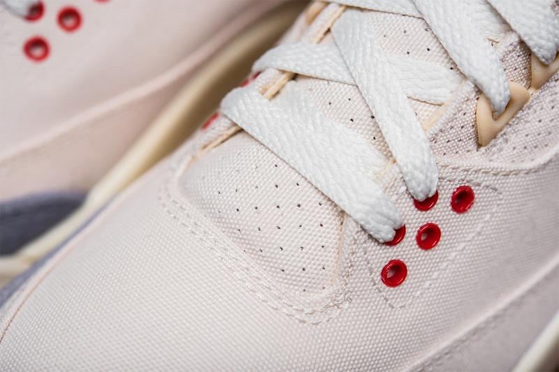 Air Jordan stylized with a new design called Air Jordan 3 “Muslin” - 4