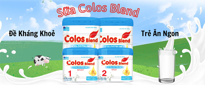 Colos Blend – Dòng sữa nhập khẩu giàu dinh dưỡng cho trẻ mà các mẹ nên biết - 1