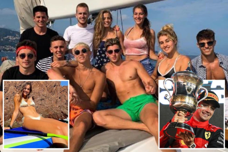 Charles Leclerc thường xuyên rủ bạn bè lên du thuyền đắt đỏ để "xả hơi"