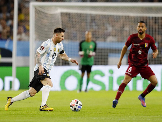 Trực tiếp bóng đá Argentina - Venezuela: Chủ nhà mở tỷ số (Vòng loại World Cup)