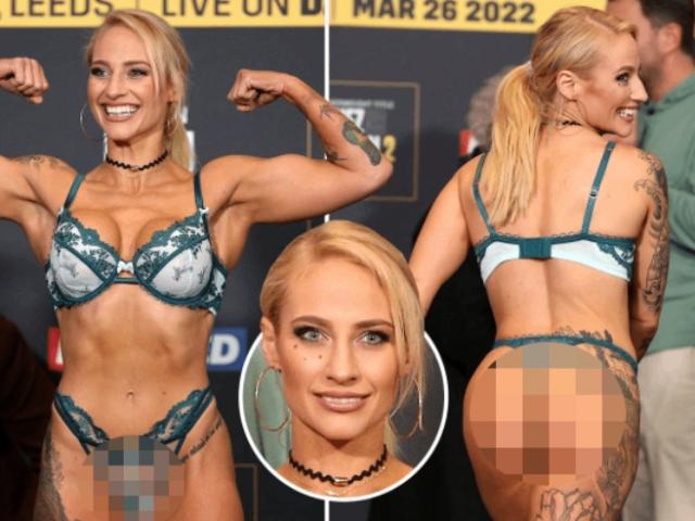 Thể thao - Kiều nữ mặc bikini "xuyên thấu" có hành động khiêu khích "ông trùm" Boxing