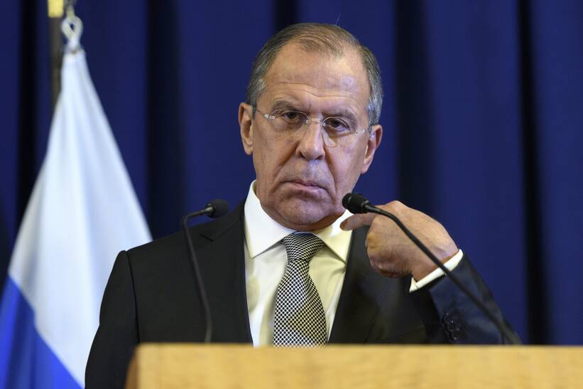 Ông Sergey Lavrov nhấn mạnh tầm quan trọng của Bộ Ngoại giao Nga trong bối cảnh Moscow liên tiếp bị phương Tây trừng phạt (ảnh: RT)