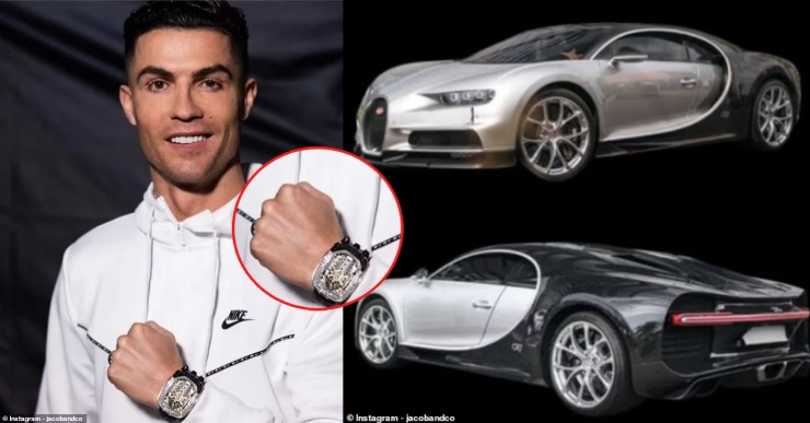 Ronaldo sắm chiếc đồng hồ trị giá hơn 1 triệu USD, lấy cảm hứng từ chính siêu xe yêu thích của anh