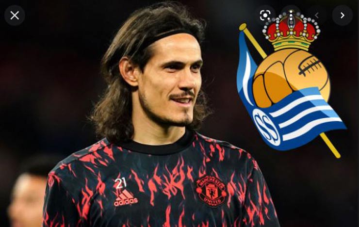 Cavani có thể gia nhập Real Sociedad hè này