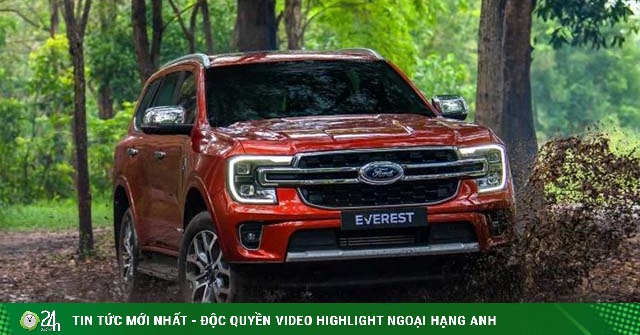 The new generation Ford Everest sets the price for the Thai market