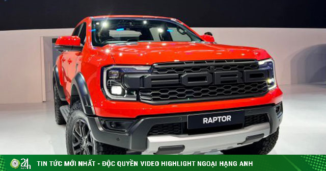 Ford dealers receive deposits for the new generation Ranger Raptor in Vietnam