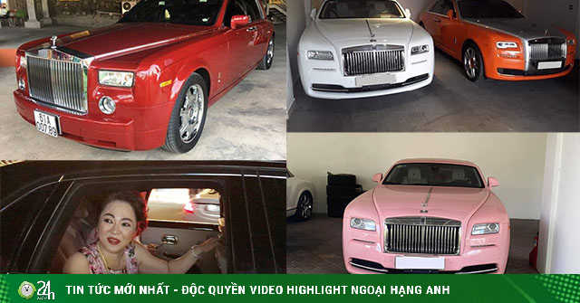 Take a look at the Rolls-Royces that have “passed through” Mrs. Nguyen Phuong Hang
