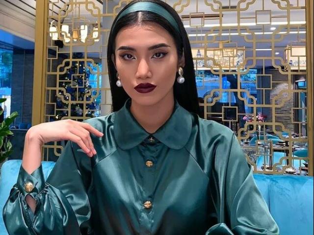 Làm đẹp - Cổ Ngân gây chú ý khi đi thi Hoa hậu Hoàn vũ Việt Nam