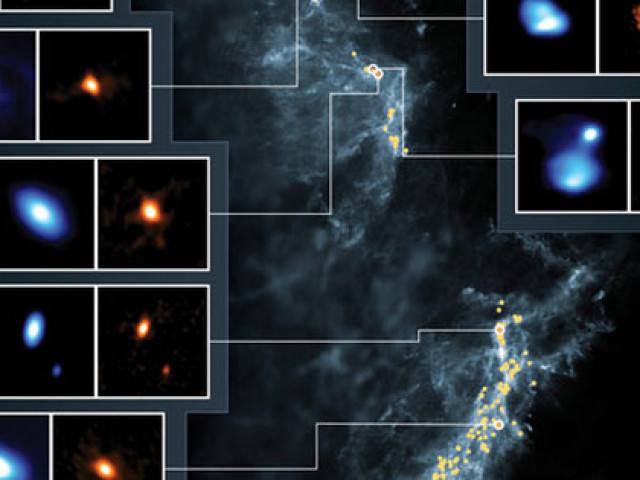 Choáng: Đài thiên văn bắt được tín hiệu 97 ”hệ mặt trời” mới ra đời