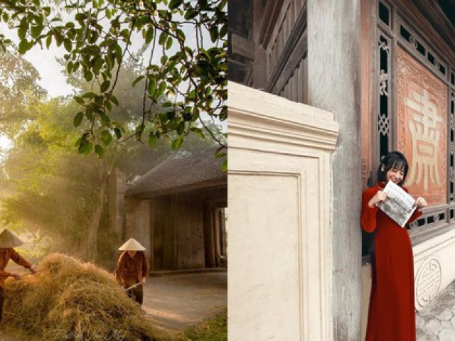 Vẻ đẹp nao lòng tựa ”xuyên không” của hai ngôi làng cổ nức tiếng tại Hà Nội