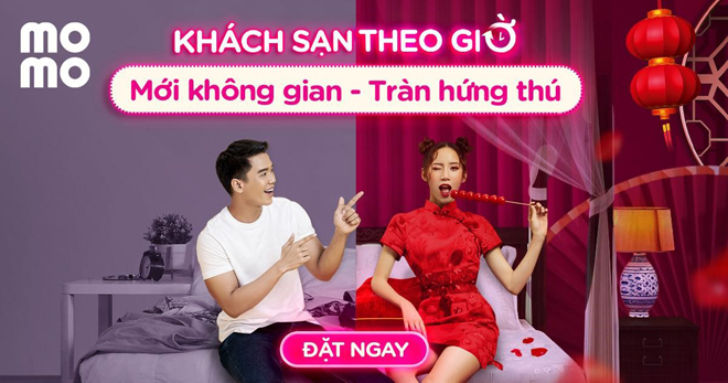 MoMo ra mắt dịch vụ Khách Sạn Theo Giờ đầy tâm lý!