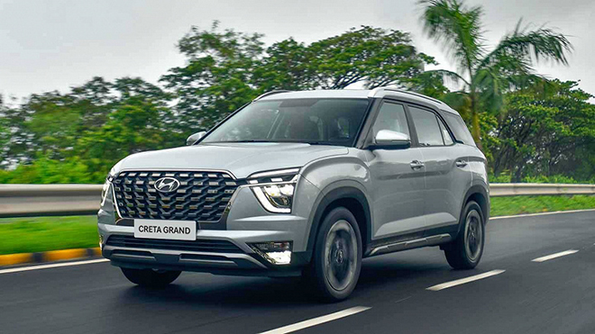 Hyundai Creta 2022 has an additional 7-seat version, priced from VND 695 million - VND 13