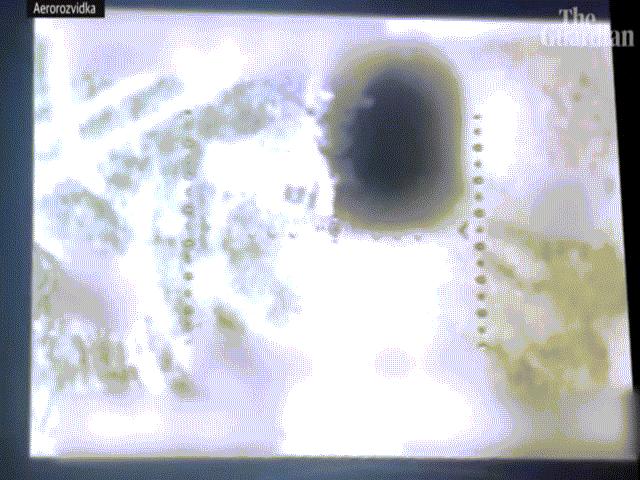 Thế giới - Ukraine tung video "phục kích đoàn xe quân sự Nga"