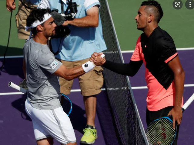 Thể thao - Video tennis Nick Kyrgios - Fabio Fognini: Phong độ đỉnh cao, 62 phút "tốc hành" (Miami Open)
