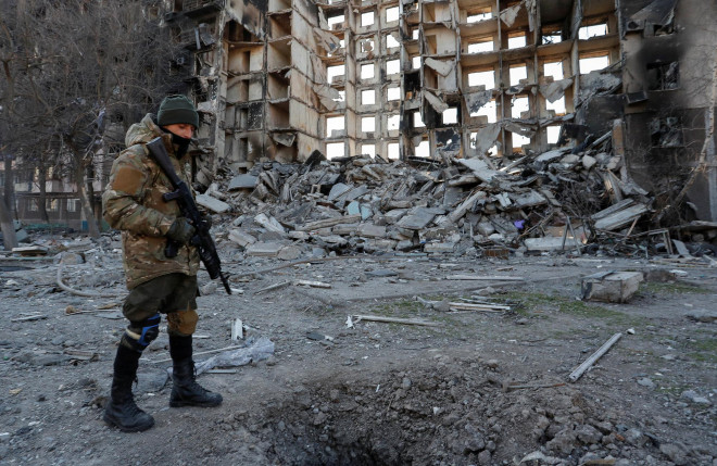 Thị trưởng Mariupol Vadym Boichenko ngày 28-3 xác nhận thành phố này đã nằm trong tay Nga. Ảnh: Reuters