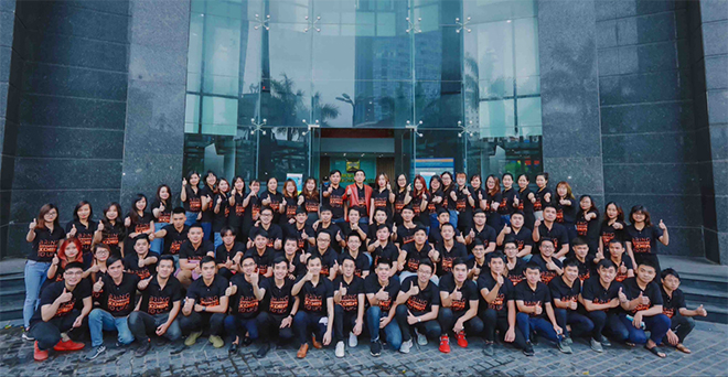 Đội ngũ nhân sự nhiệt huyết luôn hết mình vì sự hài lòng của khách hàng