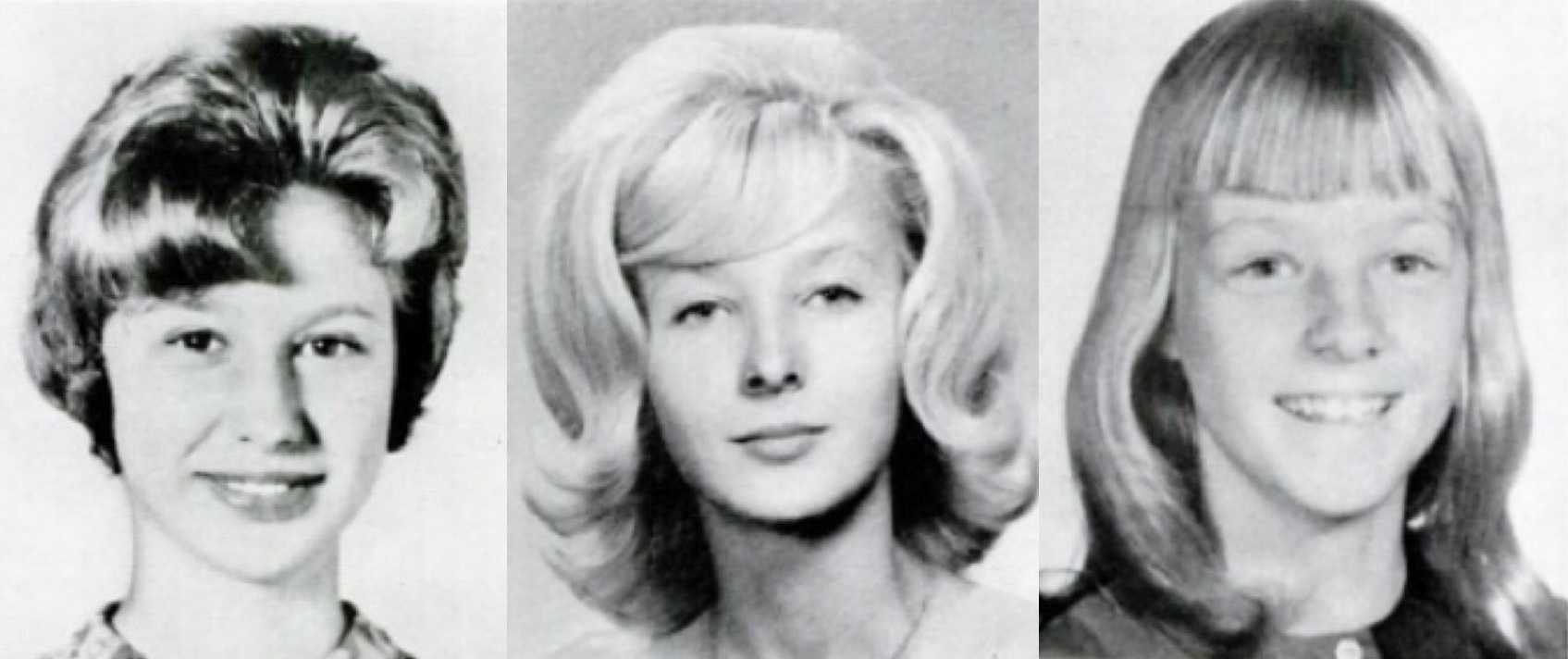 Từ trái qua phải: Alleen Rowe, Gretchen Fritz và em gái của Gretchen Fritz