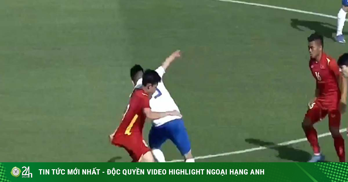 U23 Vietnam football video – Uzbekistan U23: Beautiful long shot turning point (Dubai Cup)
