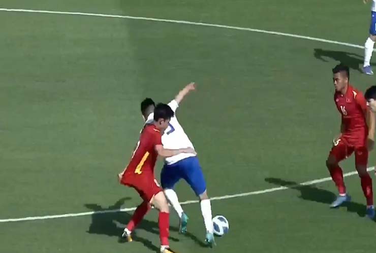 U23 Vietnam football video - U23 Uzbekistan: A beautiful long shot turning point (Dubai Cup) - 1
