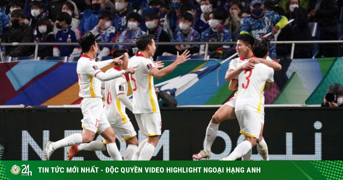 Vietnam Tel makes history in the 2022 World Cup qualifiers, not bored with the big man