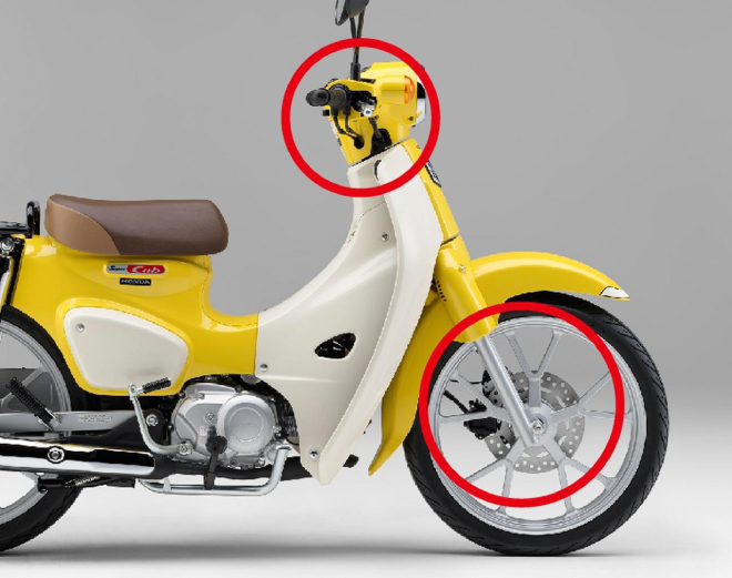 Cận cảnh huyền thoại 2022 Honda Super Cub 110 phanh đĩa ABS - 3