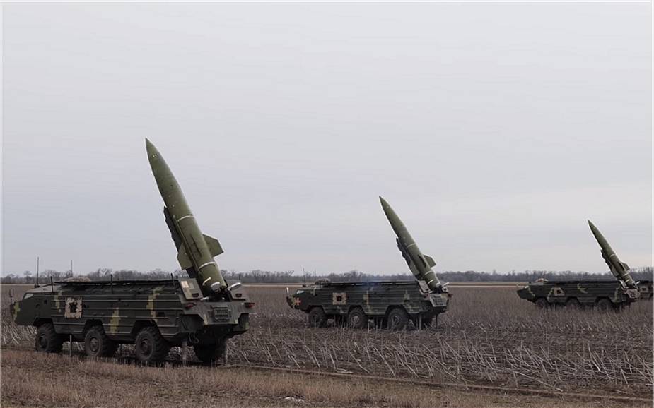 Tên lửa đạn đạo chiến thuật Tochka-U của Ukraine.