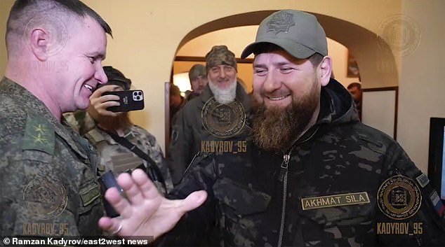Lãnh đạo Chechnya, Ramzan Kadyrov gần đây đã tới Mariupol.