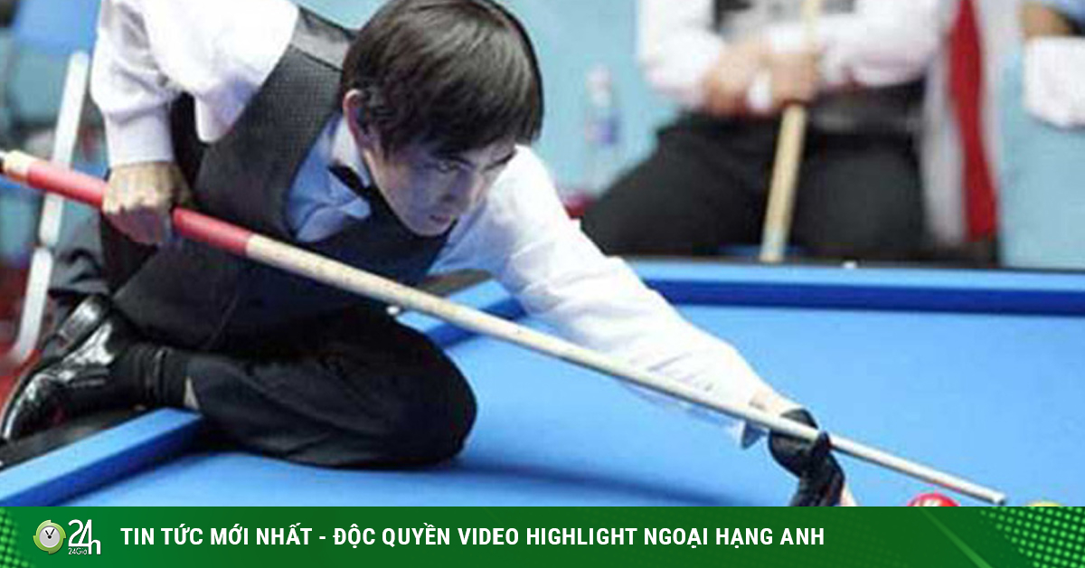 “Single and loser” Dang Dinh Tien won “Korea’s mutant billiards”, leading the World Cup rankings