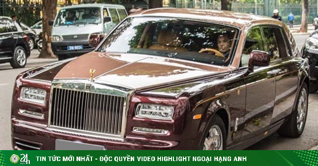 This is the most expensive super luxury car of Mr. Trinh Van Quyet