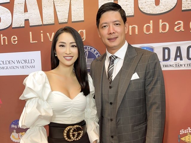 Giải trí - Quỳnh Thy tươi trẻ như nữ sinh, tái ngộ Bình Minh tại Mỹ