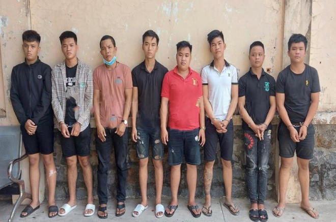 Băng nhóm của Quyền bị bắt giữ sau vụ hỗn chiến, nổ súng