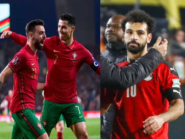 Ronaldo & Fernandes ”lột xác” ở Bồ Đào Nha gây tranh cãi, Salah quyết rời Liverpool (Clip 1 phút Bóng đá 24H)