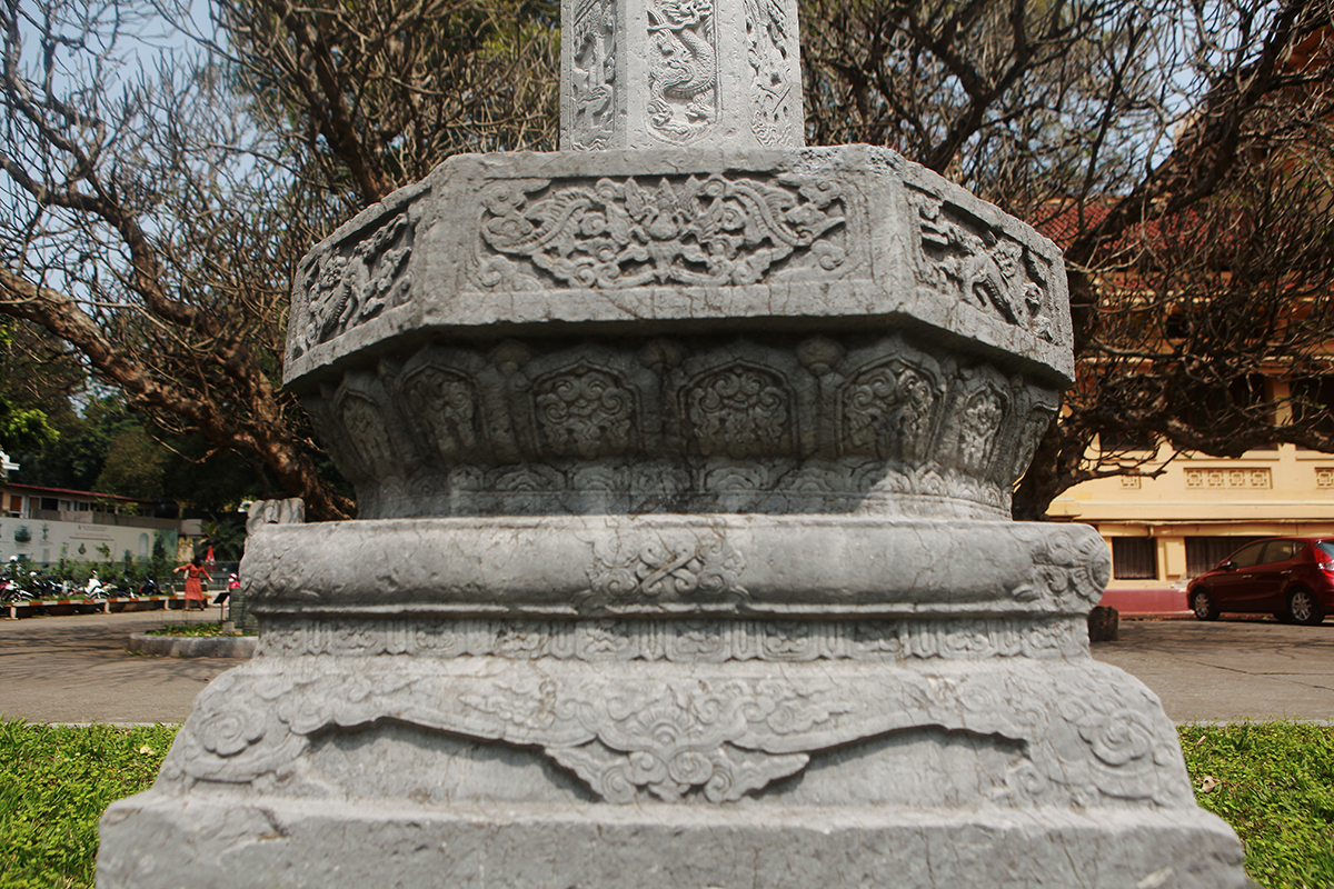 Incense and stone tree of Tu Ky pagoda - a national treasure in the heart of Hanoi - 11