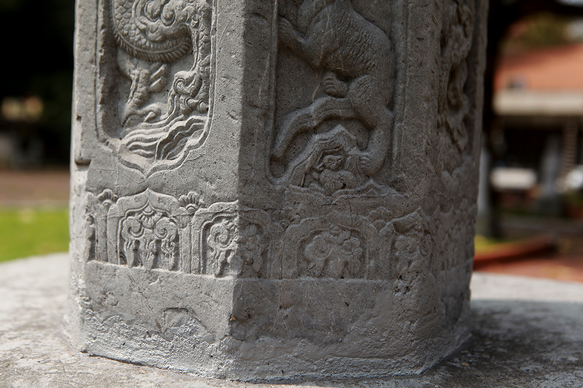 Incense and stone tree of Tu Ky pagoda - a national treasure in the heart of Hanoi - 12