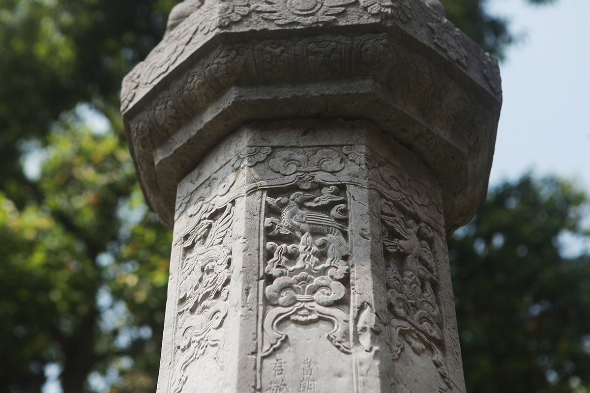 Incense and stone tree of Tu Ky pagoda - a national treasure in the heart of Hanoi - 5