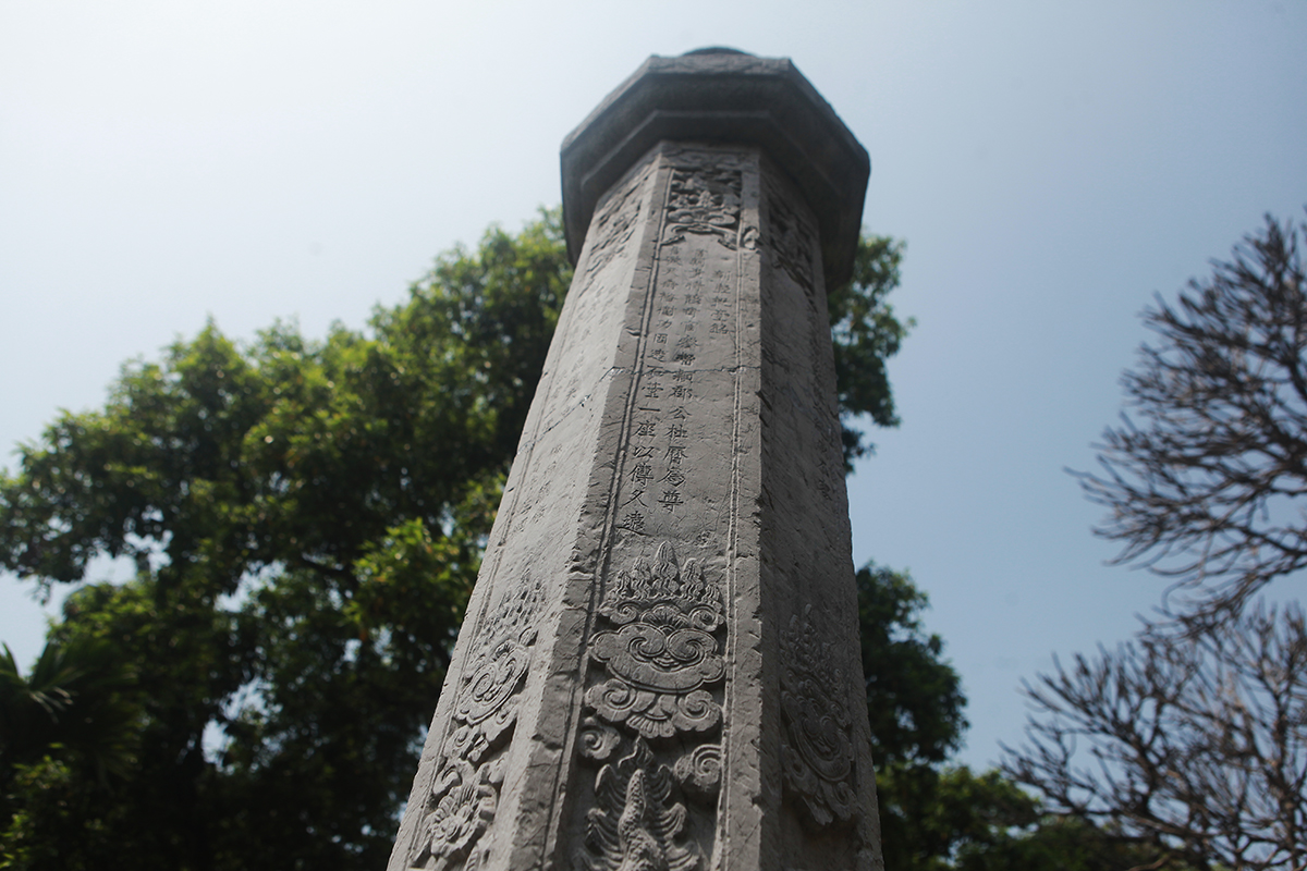 Incense and stone tree of Tu Ky pagoda - a national treasure in the heart of Hanoi - 6