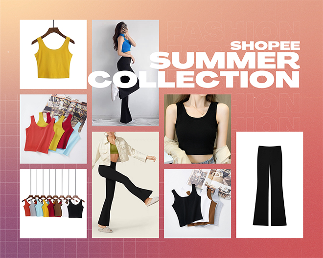 Chỉ với 9.000 đồng để sở hữu chiếc áo croptop nữ sát nách ba lỗ thun giảm mạnh đến 85% và quần ống loe Choobe nữ lưng cạp cao co giãn giảm 47% còn 175.000 đồng.