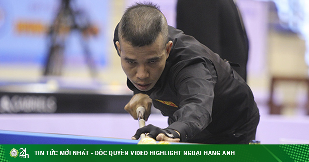 Quyet Chien competes against “Wizard of billiards”, Quoc Vo competes in the world No. 2 at the World Cup